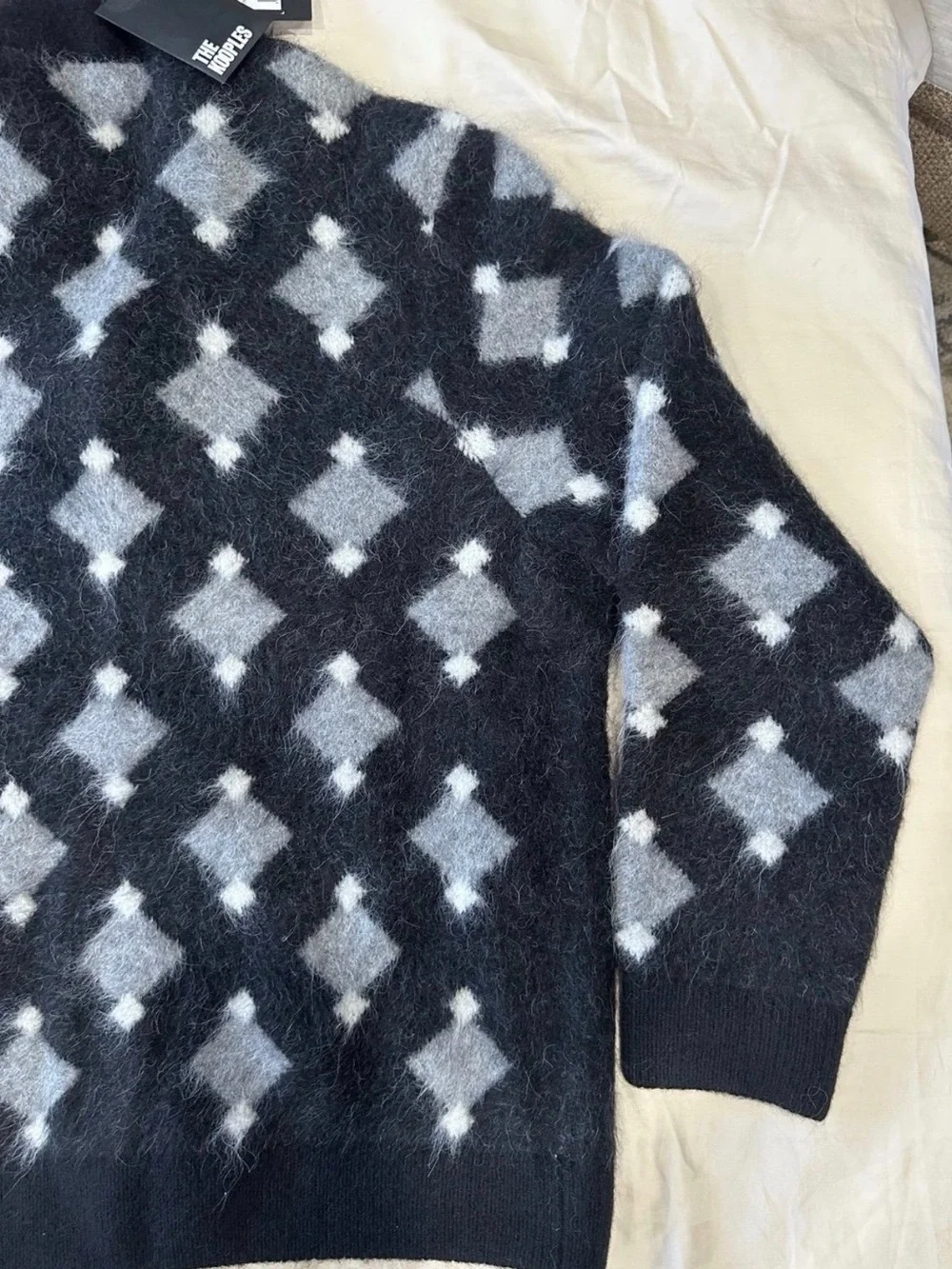 The Kooples Designer Alpaca-Blend Cardigan - Unisex Adult Medium - New with Tags